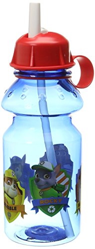 UPC 707226794767, Zak! Designs Tritan Water Bottle with Flip-up Spout with Paw Patrol Graphics, Break-resistant and BPA-free plastic, 14 oz.