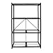 Origami R5-01 General Purpose 4-Shelf Steel Collapsible Storage Rack, Large
