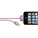Belkin MIXIT 30-Pin ChargeSync Cable for iPhone 4/4S/3/3S, iPad 3G and iPad 2 (Pink)