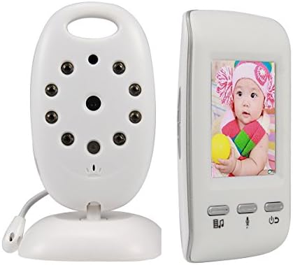 Dealpeak 2.4GHz Wireless Digital Color LCD Baby Monitor Camera Night Vision (Model B)