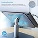 Adjustable Laptop Stand, Lamicall Laptop Riser : Multi-Angle Height Adjustable 360°Rotation Computer Notebook Stand Desktop Holder Compatible with Apple MacBook, Mac, Air, Pro, Dell XPS, HP(10-17″)thumb 3
