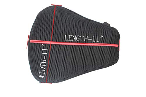 image for Wehope Sport Motorcycle Cruiser Seat Air Cushion Pad for Comfortable T
