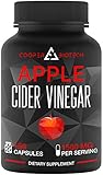 Apple Cider Vinegar Capsules - 150 Capsules 1500 MG - Natural Weight Loss - Healthy Diet - Appetite Suppressant - Detox - Powerful Cleanser Pills - Fat Burners for Men & Women - Metabolism Booster