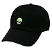 Alien Dad Hat Curved Baseball Cap City Hunter Black Adjustable