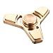 HITASION Hand Spinner Fidget Toys for Adults EDC ADHD Precision brass material High Speed 2-4 Min Smooth Spin(Th-copper)