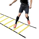 Ohuhu Agility Ladder, Speed Ladders for Soccer Football Speed Agility Training, Multi Choice: 8-Rung, 12-Rung