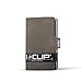 I-CLIP Original Cardholder with Moneyclip -Smooth Leather Slim Wallet - Leather Wallet - Premium Wallet - Cardholder - Soft Touch Silver Olive