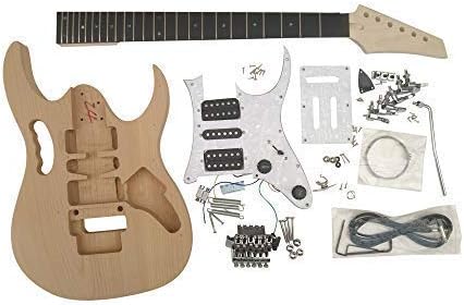 Electric Guitar DIY Kit Alderwood Body for Student & Luthier Projects GDGEM4U Coban Guitars
