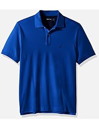 Nautica - Polo de manga corta de algodón suave para hombre