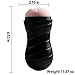 Male Masturbators Adult Toys Pocket Sex Toys for Male Zemalia Male Toys Discreetly Packaging(Black)