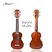 Makanu Soprano Ukulele Mahogany Hawaiian Ukulele Kids Guitar for Professional - Matte Finish