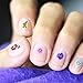 Kicko Nail Decals - 24 Sheets, 30 Decals Per Sheet - Nail Art Stickers Assortment of Colors and Designs - Party Favors, Summer, Prize