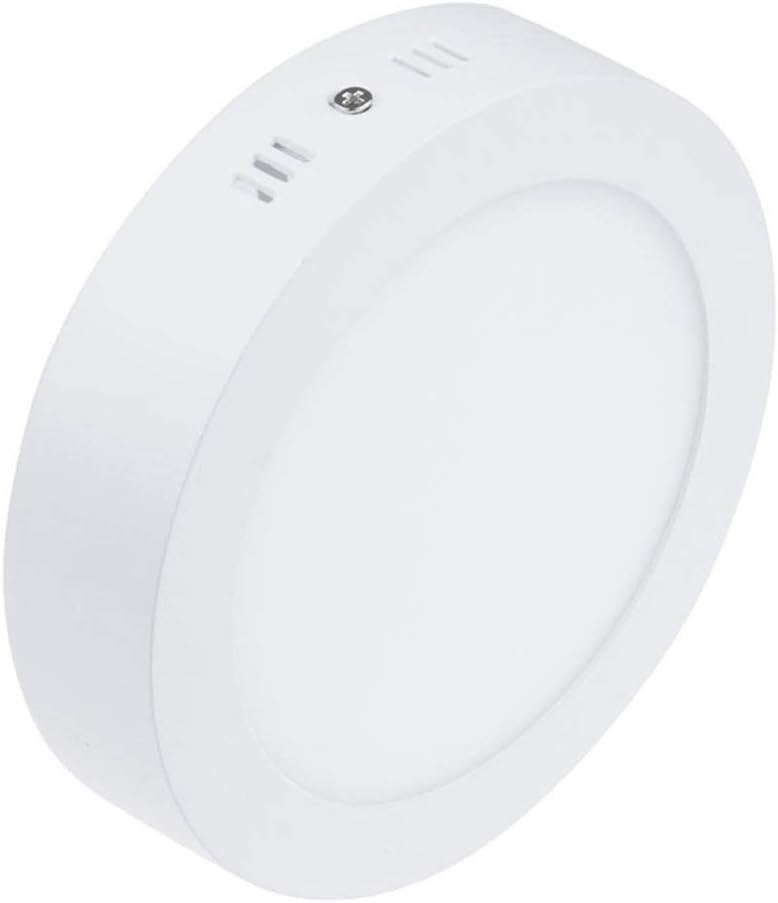 G.W.S® 6W Round Circle LED Surface Mounted Panel Downlight Ceiling Light Warm White (3000K), LED Driver Included - Image 3