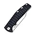 TANGRAM Folding Pocket Knife ACUTO440 Wharncliffe Sharp Blade Liner Lock Black G10 Handle Flipper Knife,Dirk Pinkerton Orion TG3007A1