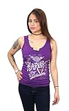 Harley-Davidson Womens Go With It Flaming B&S Tank