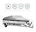 Brightent Boat Cover BC1 Heavy Duty 600D Three Sizes Water Proof Trailer Fishing Ski Covers (Fit Boat Length 17'-19' XBT2H)