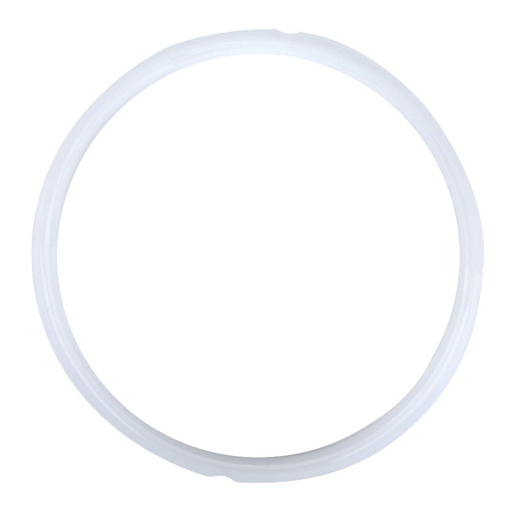 Silicone Gaskets Kuuleyn Pressure Cooker Seal Ring 1 Pcs Silicone Sealing Ring Accessory For 5/6qt 8qt Pressure Tool(6qt White)