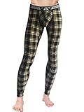 Neleus Men's Lightweight Long Johns Thermal Base Layer Legging