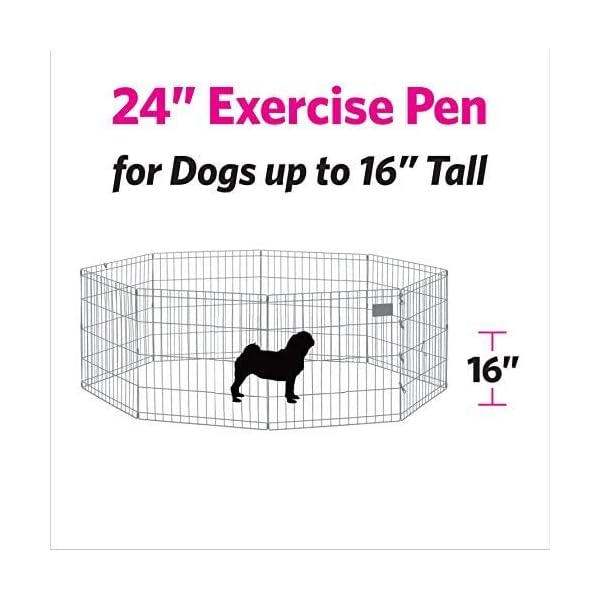 BUNNY-BUSINESS-8-Panel-Playpen-Suitable-for-Rabbits-Guineas-Dogs-and-Cats-Small-Black BUNNY BUSINESS 8 Panel Playpen Suitable for Rabbits/ Guineas/ Dogs and Cats, Small, Black