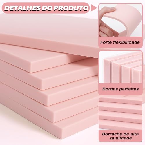 Kit de Entalhe de Carimbo de Borracha, Kit de Entalhe de Carimbo de Borracha de 12 Peças, Ferramentas de Borracha para Esculpir, Kit de Fabricação de Carimbos de Bloco de Borracha