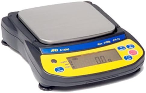 A&D EJ-6100 Precision Lab Balance 6100gx0.1g,pan size 5"x5.5", Compact Portable Jewelry Scale,5 year warranty,New