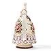 FORLONG Large Ceramic Teapot and Coffee Pot with Lid, 3D Embossed Victoria Pink Rose Flowers Decorative Teapot(Red）