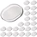 AIEX 24 Pieces Drum Dampeners Drum Damper Gel Pads Silicone Non-toxic Soft Clear Drum Silencers Drum Mute for Drums Tone Control