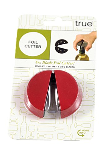 True Fabrications 6 Blade Foil Cutter, Red, 2-Pack