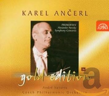 Amazon プロコフィエフ カンタータ アレクサンドル ネフスキー 交響的協奏曲op 125 Import Ancerl Gold Edition 36 Ancerl Gold Edition 36 アンチェル 指 チェコ フィル ヴィエラ ソウクポヴァー Ms アンドレ ナヴァラ Vc Sergey Prokofiev Karel