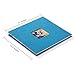 Self Adhesive Photo Album HoneyTolly Magnetic Scrapbook Album Length 11 x Width 10.6 (Inches) 40 Pages Linen Hardcover DIY Memory Anniversary Book with A Metallic Pen and DIY Accessories Kits (Blue)