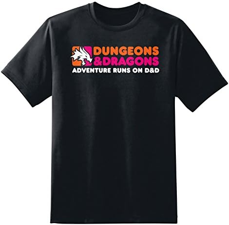 Dunkin' Donuts Dungeons and Dragons Men's Unisex T-Shirt by Sexy Hackers
