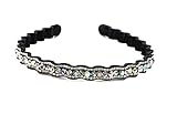 Yeshan Women Rhinestone and Crystal Bead Handmade Plastic Headband ,Hairband...