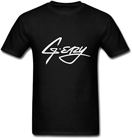 Adults' Cotton Custom G-Eazy Logo T Shirt Black S