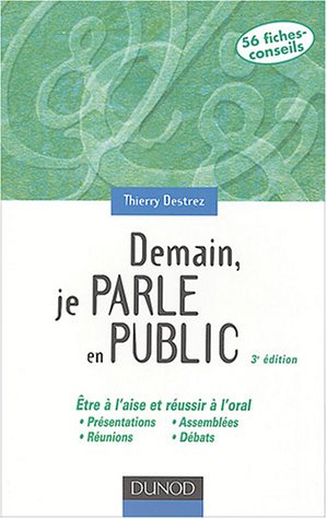 Demain, je parle en public