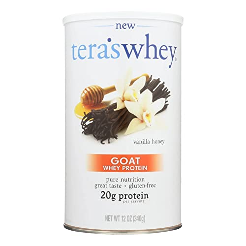 Tera's Whey Goat Protein, Vanilla Honey, 12 oz