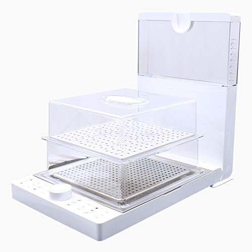 Ashley Electric Food Steamer Foldable 2 Tier Auto Shutoff Quick