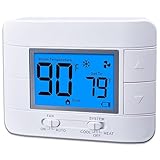 Non Programmable Thermostat for Home - Single Stage
