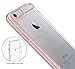 MXX Case for iPhone 6S & iPhone 6, Hybrid Bumper Case with Ultra Clear Hard Back Panel and Integrated Shock-Absorbing Design - 4.7-Inch - Rose Gold