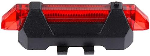 USB Rechargeable Bike Tail Light, JunYee Powerful Rear Bike Lights Waterproof Bicycle Taillights for Optimum Cycling Safety（Red）
