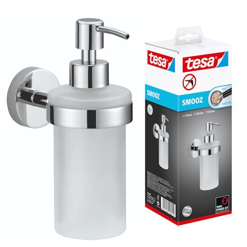 tesa SMOOZ Zeepdispenserset - 200 ml - 70 mm x 170 mm x 126 mm