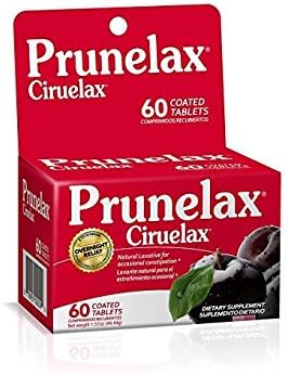 Prunelax Tablets, 60 Count (2 Pack (60 Count Each))
