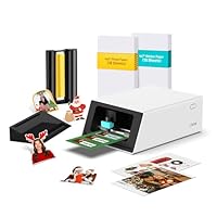 Liene PixCut S1 Color Sticker Printer & Cutting Machine - All-in-One Sticker Maker for DIY Crafts, Custom Labels & Gifts. Thermal Dye-Sublimation Photo Printer, 300 DPI, Precise AI Auto-Cutting
