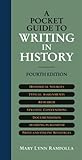 A Pocket Guide to Writing in History by