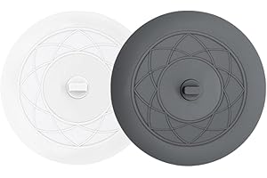 Tub Stopper 2PCS,Bathtub Drain Stopper,6 inches Bathtub Tub Drain Cover Stopper,Silicone Drain Plug Plug,Kitchen Bathroom Hai