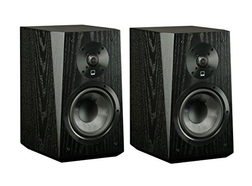 SVS Ultra Bookshelf Speaker (Pair) – Black Oak Veneer