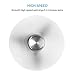 Viciviya Fidget Spinner - EDC Tri-spinner Metal Hand Spinners Focus Stress Reducer Toy - Perfect For ADD ADHD Anxiety and Autism Adult Kids (black)