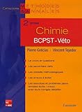 Chimie 2e année BCPST-Véto by 