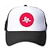 ACMIRAN Musical Ly Logo Adjustable Sunshade Hat One Size Black