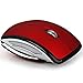 Foldable 2.4GHz Wireless Mouse mouse for the PC computer mouse Foldable Folding Mouse/Mice + USB 2.0 Receiver for PC Laptop-red