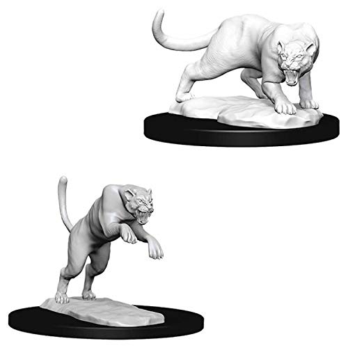 D&D Nolzurs Marvelous Unpainted Miniatures: Wave 6: Panther & Leopard